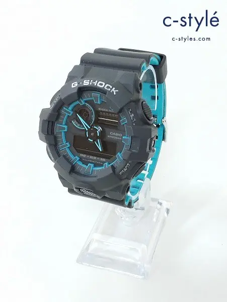 CASIO カシオ 腕時計 グレー系×ブルー系 G-SHOCK 5522 GA-700SE クオーツ