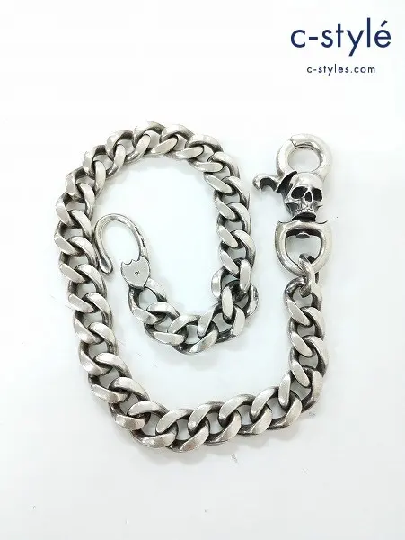 RUDE GALLERY×Argent Gleam ウォレットチェーン シルバー TYPE4 925
