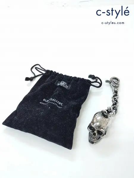 RUDE GALLERY ルードギャラリー キーチェーン シルバー スカル