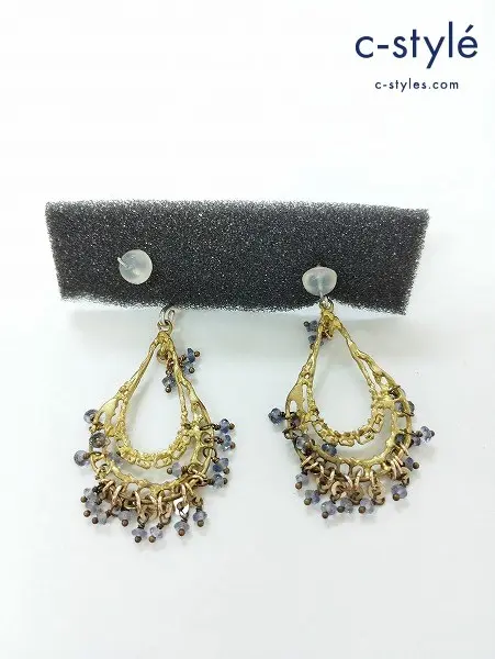 KAORU カオル ピアス ゴールド系