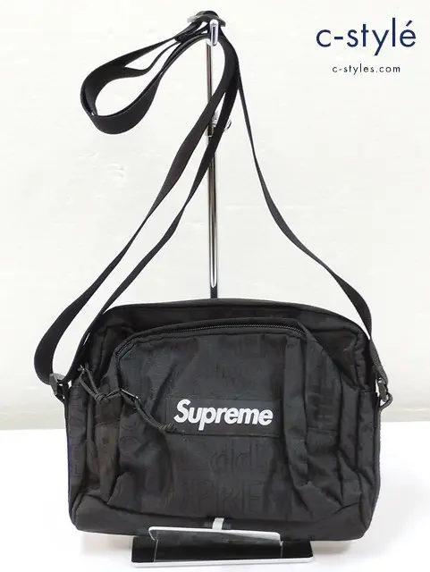 Supreme シュプリーム ショルダーバッグ ブラック 19SS SHOULDER BAG