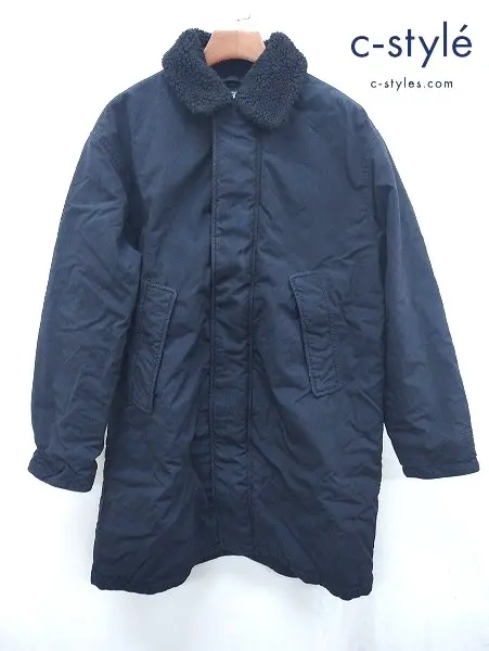 STUSSY ステューシー ロングコート S ブラック Insulated Long Coat 115812
