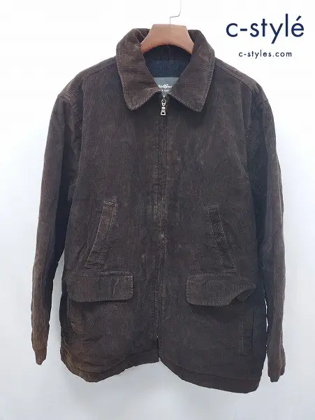 Eddie Bauer エディーバウアー ジャケット L ブラウン系 綿100%