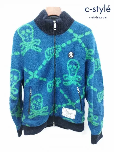 MARK&LONA マーク&ロナ ブルゾン 50 マルチカラー Ruler Storm protection Knit Jacket MLM-2D-AD14