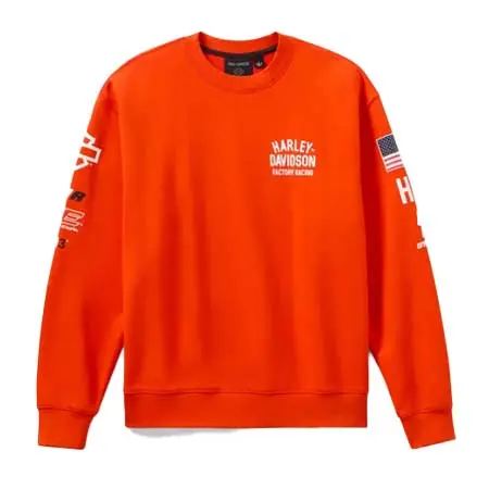HARLEY-DAVIDSON(ハーレーダビッドソン) ファクトリー レーシング ジョニー クルーネック フリース 96372-26VX MMM