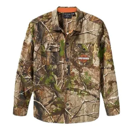 HARLEY-DAVIDSON(ハーレーダビッドソン) ×Realtree APGロングスリーブ シャツ 9674125VM MMM