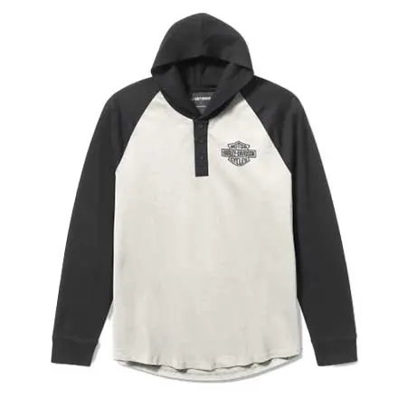 HARLEY-DAVIDSON(ハーレーダビッドソン) HDMC ラグランヘンリー フード付き 9672225VM MMM