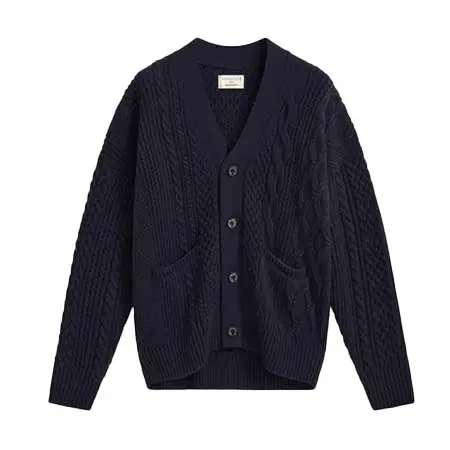 MACKINTOSH(マッキントッシュ) MACKINTOSH crafted by BATONER ケーブルステッチ カーディガン KN0217