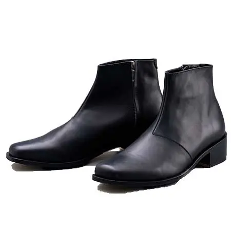 PADRONE(パドローネ) BL SQUARE SIDE ZIP BOOTS PU8777-1101-25C