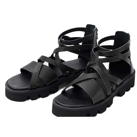 PADRONE(パドローネ) CS BACK ZIP GLADIATOR SANDALS PU2308-3205-24A