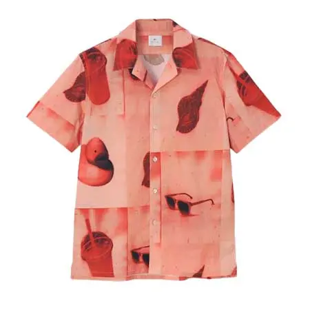 Paul Smith(ポールスミス) “Sun Bleached Snaps” オープンカラーシャツ 162307　