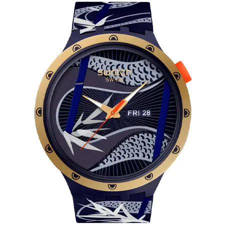 swatch(スウォッチ) BLUE AND GOLDEN LITHE DANCER