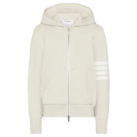 Thom Browne(トムブラウン) ミラノステッチ 4-BAR ジップアップ パーカー