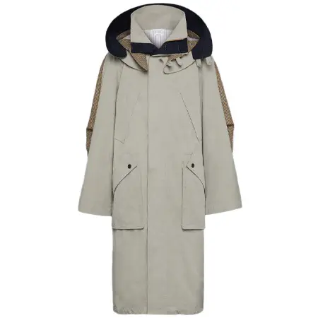 Thom Browne(トムブラウン) ワックステック　フード付き　パーカージャケット