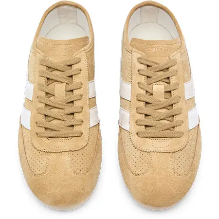TOMFORD(トムフォード) PERFORATED SUEDE BROOK SNEAKER