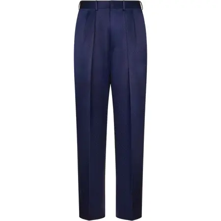 TOMFORD(トムフォード) SILK VISCOSE SATIN POLKA DOT JACQUARD DOUBLE PLEAT PANT