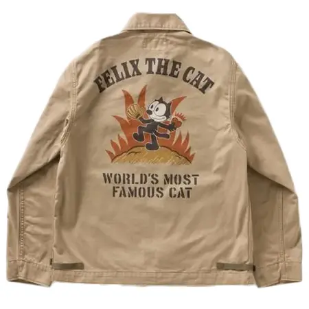 TOYS McCOY(トイズマッコイ) TYPE A-2 DECK, COMMERCIAL VER. ” FELIX THE CAT “