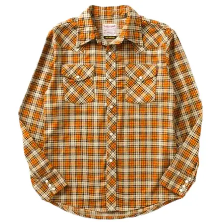 TOYS McCOY(トイズマッコイ) TAXI DRIVER PRINTED COTTON CHECK SHIRT