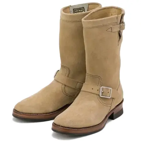 TOYS McCOY(トイズマッコイ) THE WILD ONE ENGINEER BOOTS ROUGHOUT LEATHER