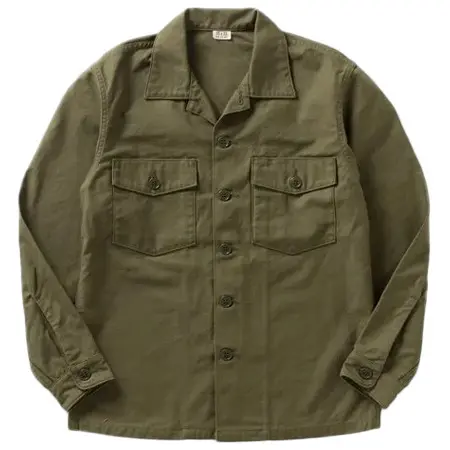TOYS McCOY(トイズマッコイ) SHIRT,MAN’S COTTON SATEEN,OG107