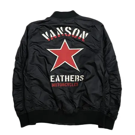 vanson(バンソン) MA-1 FLIGHT JACKET バンソン ナイロン フライトジャケット 中綿無し nvjk-2506