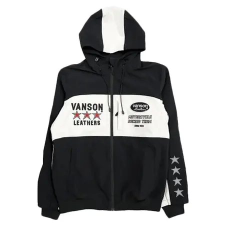 vanson(バンソン) STRETCH PARKA HOODIE バンソン 三層ストレッチ パーカー nvsz-2511