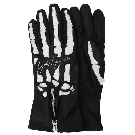 vanson(バンソン) Yohji Yamamoto × VANSON LEATHERS BONE GLOVE