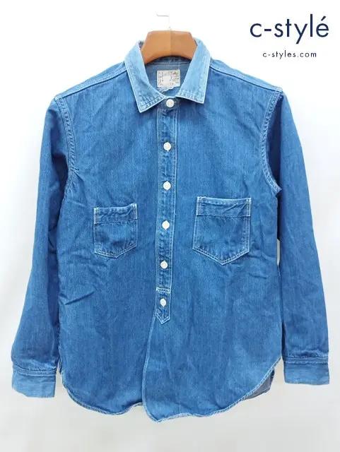 FREEWHEELERS フリーホイーラーズ デニムシャツ 16 インディゴ 長袖 HOBO’S JOINT