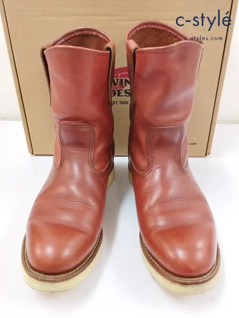 RED WING レッドウィング ブーツ 25.5cm ブラウン系 8866 PECOS BOOTS USA製