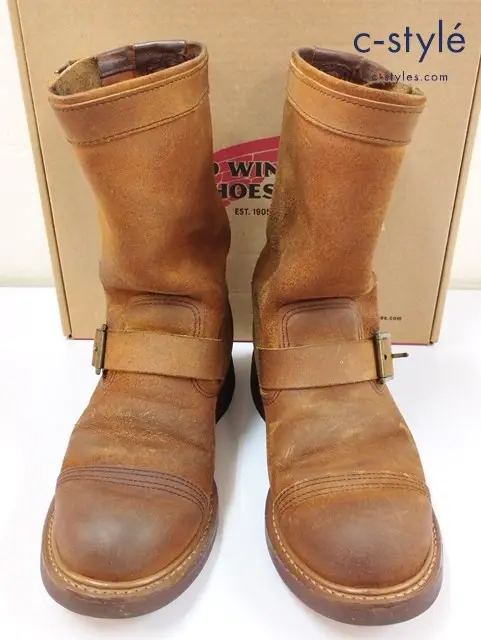 RED WING レッドウィング ブーツ 25.5cm ブラウン系 8123 IRONSMITH BOOTS USA製