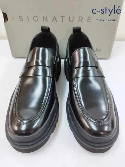 Clarks クラークス ローファー 25cm ブラック Badell Easy 261784827065