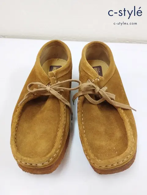 Clarks クラークス シューズ 25.5cm ブラウン ワラビー 26103784