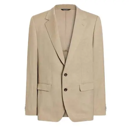 ドルチェ&ガッバーナ(DOLCE&GABBANA) アパレル(洋服) リネン シングルブレスト マルティーニ ライト ジャケット G2XE2TFUTDVM0263