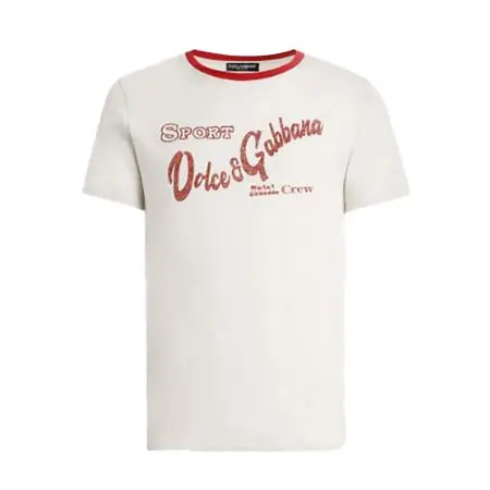 ドルチェ&ガッバーナ(DOLCE&GABBANA) アパレル(洋服) プリント コットン Tシャツ G8TI9TG7POXM0299