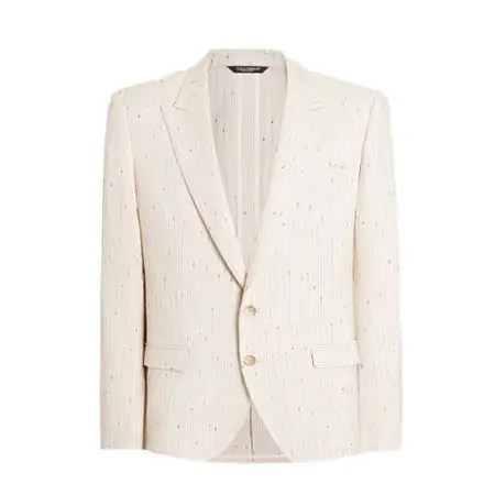 ドルチェ&ガッバーナ(DOLCE&GABBANA) アパレル(洋服) ピンストライプ フィニッシュ シングルブレスト ジャケット G2NW0TFBMFWS8051