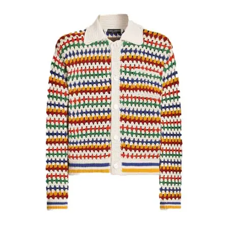ドルチェ&ガッバーナ(DOLCE&GABBANA) アパレル(洋服) クロシェ ボンバー ジャケット GXVFRTJGMKAS0995