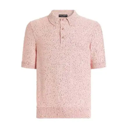 ドルチェ&ガッバーナ(DOLCE&GABBANA) アパレル(洋服) スパンコール ポロシャツ GXZ02ZJGMKKF0079