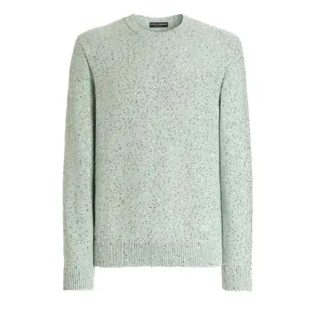 ドルチェ&ガッバーナ(DOLCE&GABBANA) アパレル(洋服) スパンコール コットン プルオーバー GXX02ZJGMKKV0098
