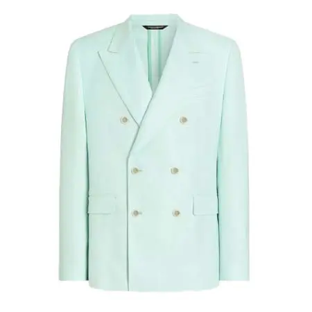 ドルチェ&ガッバーナ(DOLCE&GABBANA) アパレル(洋服) ビスコース ダブルブレスト シチリア ライト ジャケット G2QS7TFU8CQB7718