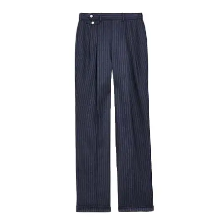 ダンヒル(dunhill) アパレル(洋服) リネン ロープストライプ ダブルプリーツ トラベルパンツ DU26RDT24NY410