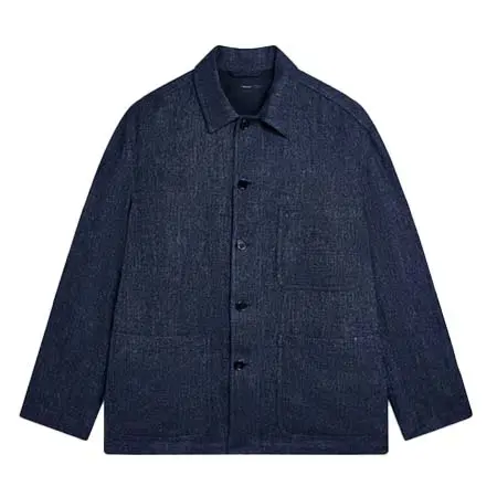 ダンヒル(dunhill) アパレル(洋服) リネン フランネル ワークジャケット DU26FH007E9401