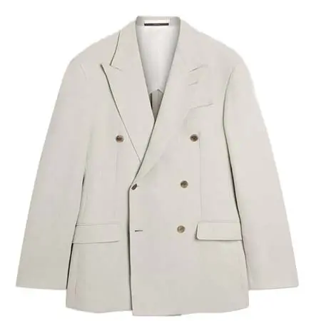 ダンヒル(dunhill) アパレル(洋服) リネン ライトウェイト キャベンディッシュ ダブルブレスト ジャケット DU26RB79JNM270