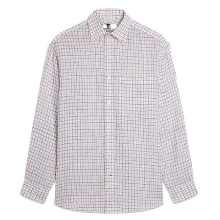 ダンヒル(dunhill) アパレル(洋服) リネンターターソールチェック ボタンダウンシャツ DU26RG133RL201