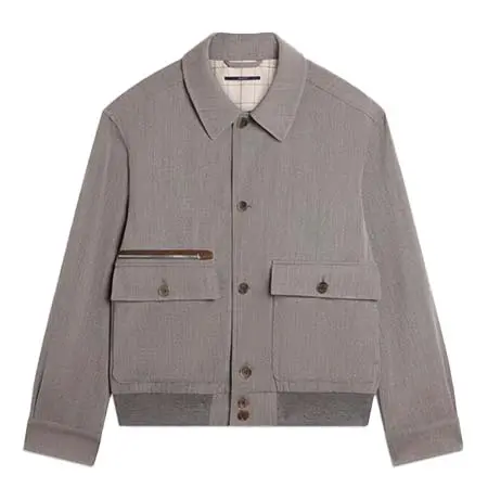 ダンヒル(dunhill) アパレル(洋服) スーパー120ウール ポイントカラー ボンバー DU26RH014Y3256