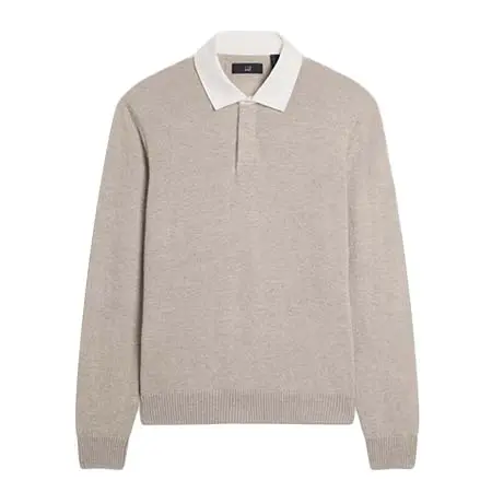 ダンヒル(dunhill) アパレル(洋服) カシミア リネン ロングスリーブ ポロ DU26RK3133F254