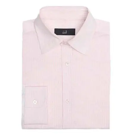 ダンヒル(dunhill) アパレル(洋服) コットン シャンブレー ストライプ ロングスリーブ ハーフスプレッドカラー シャツ DU26RF401RN684