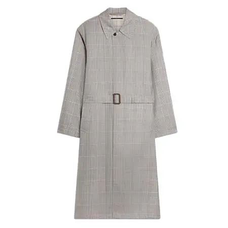 ダンヒル(dunhill) アパレル(洋服) コットン シルク グレンチェック カーコート DU26RH005V1355