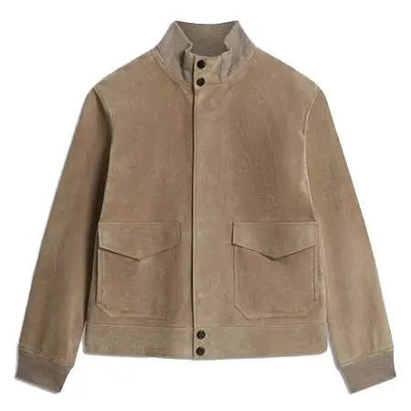 ダンヒル(dunhill) アパレル(洋服) スエード ハリントンコート DU25FJ0062D050