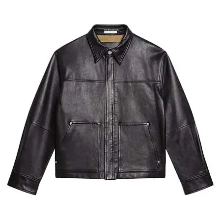 HELMUT LANG(ヘルムートラング) ボンディングレザージャケット Q05HM401