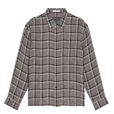 HELMUT LANG(ヘルムートラング) リラックス感のあるチェックシャツ Q02HM503